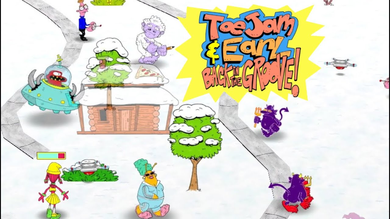 Implying We Were Ever Out of the Groove - ToeJam & Earl: Back in the Groove! Gameplay