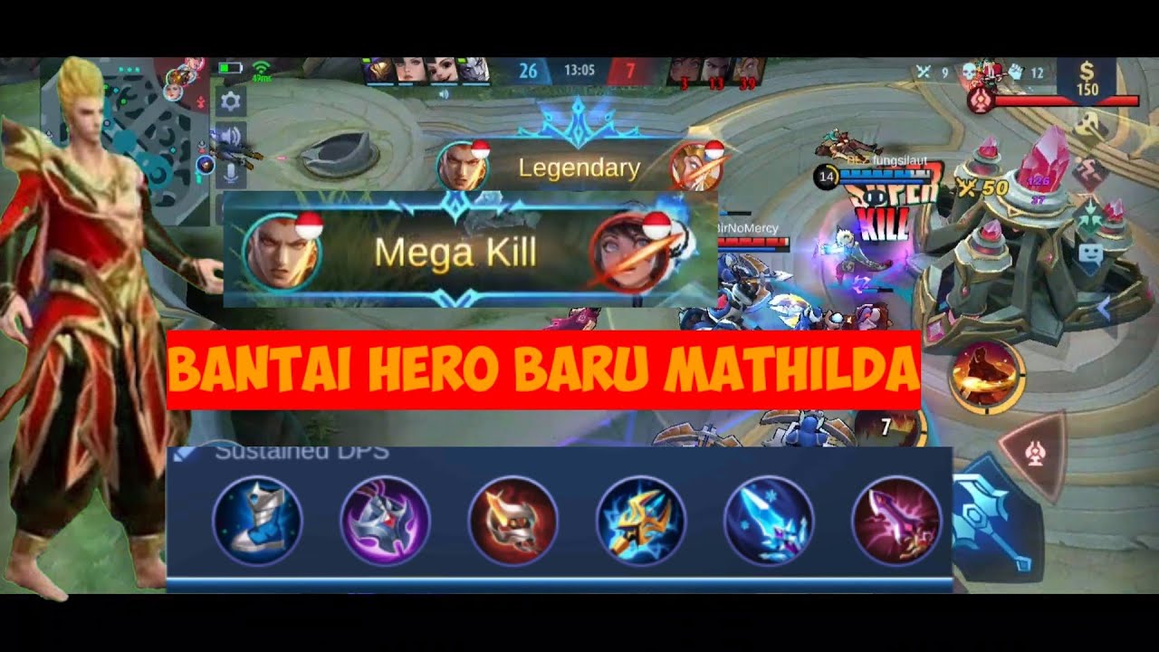 Gameplay VALIR 2020 |counter hero baru MATHILDA