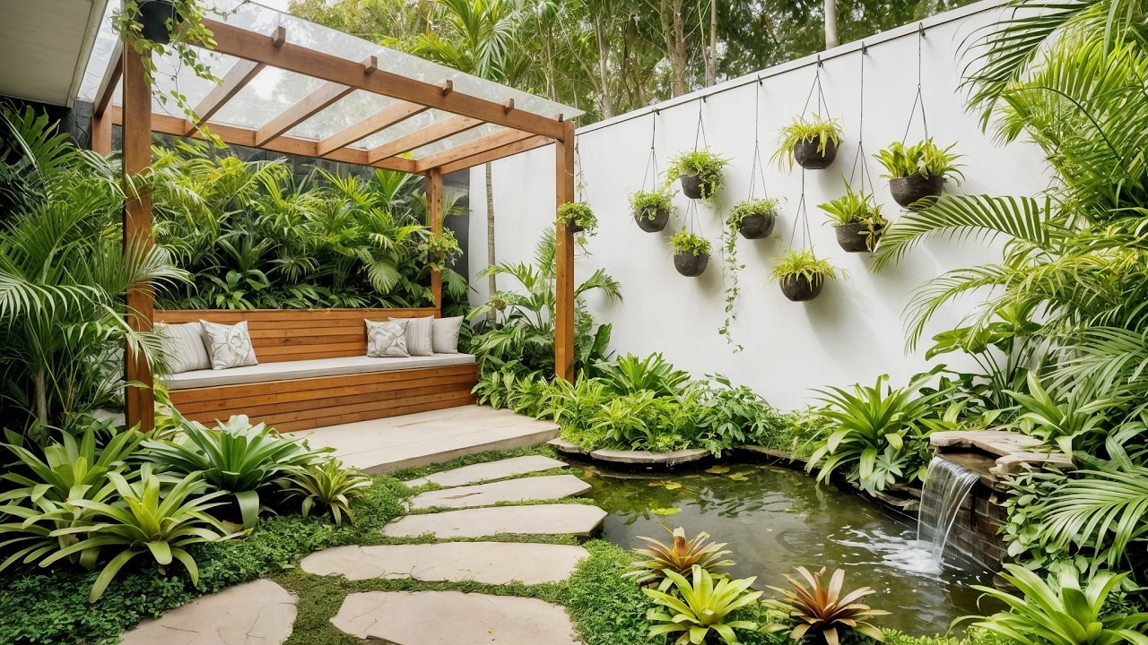 Backyard Oasis Tour 2026 | Beautiful Pond & Pergola Garden Ideas