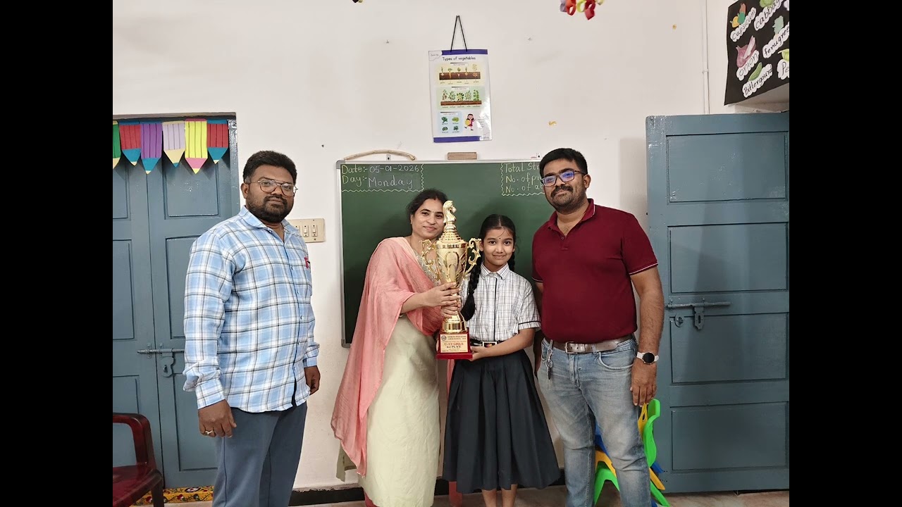 Icon Chess Academy Champions. Siruguppa Tournament Winners