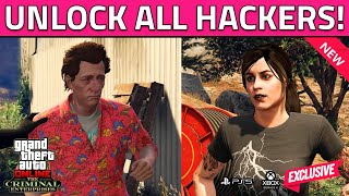 How To Unlock Paige Harris & Avi Schwartzman Casino Heist Hacker GTA 5! All Signal Jammers Locations
