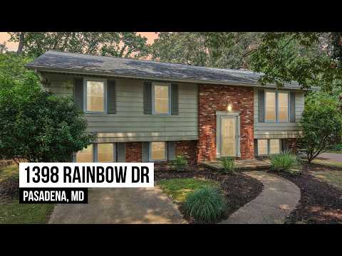 1398 Rainbow Dr., Pasadena, MD home video tour