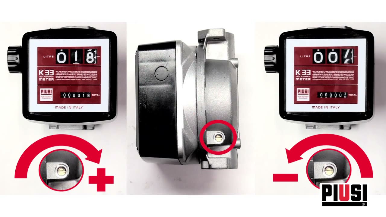 Piusi K33 44   Calibration