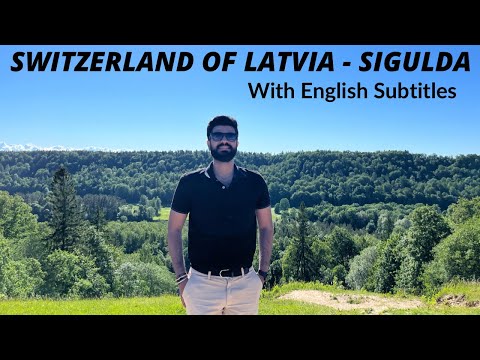 A Day Trip To Sigulda Latvia By Train | Switzerland Of Latvia 🇱🇻  -With English Subtitles.