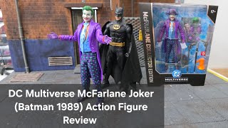 DC Multiverse McFarlane Collectors Edition the Joker (Batman 1989) Action Figure Review 2026 #toys 