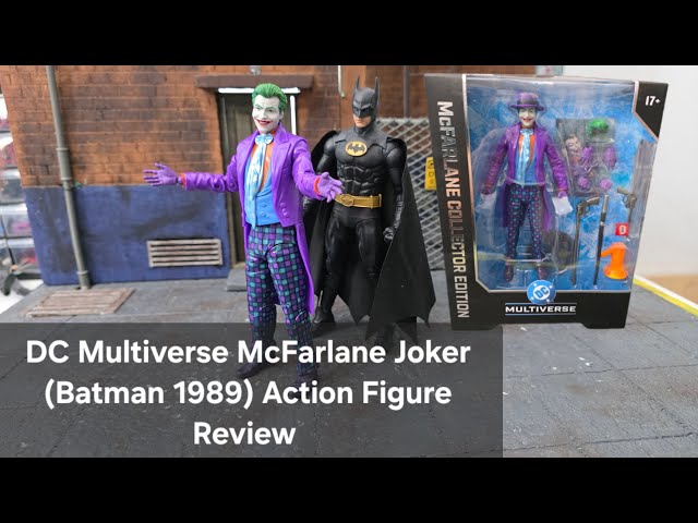 DC Multiverse McFarlane Collectors Edition the Joker (Batman 1989