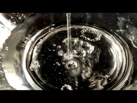 ASMR Triggers Sound & Visual, water falling&dripping into a glass bowl