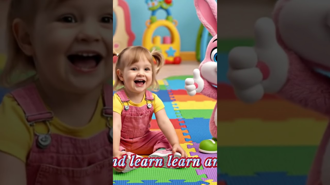 Clap Your Hands 👏 One Two Three | Fun Action Rhyme for Kids 🎶 