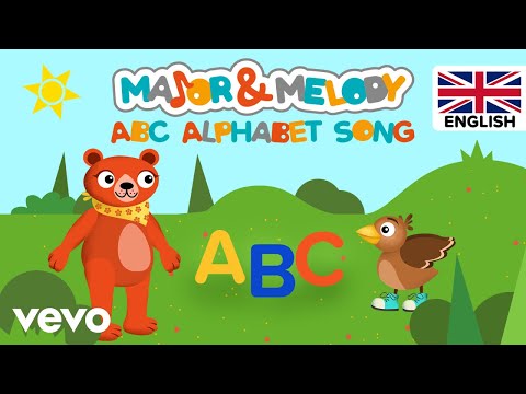 Major Melody ABC Alphabet Song Nursery Rhymes For Kids UK Version 
