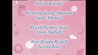 Betsy Bubblegums Journey Through Yummi-Land - Credits Albanian