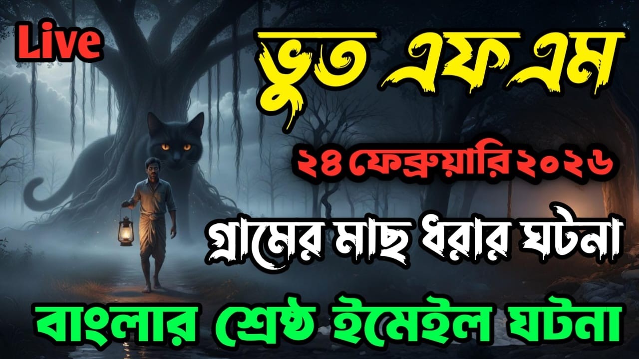 Bhoot fm | মাছ ধরার ঘটনা | Only email episode | Bhoot fm email episode#bhootfm #vutfm #horrorstories