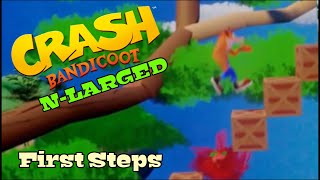 How I started to create my CRASH BANDICOOT Fangame | First Steps screenshot 2