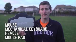 Holiday Gaming Giveaway! Stinky Footboard & Peripheral Prize Pack