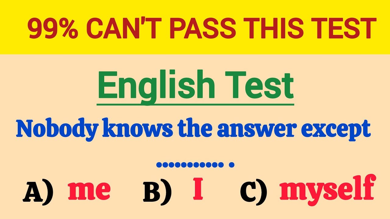 Mixed English Grammar Quiz: Can You Score Over 97% ? English Grammar ...