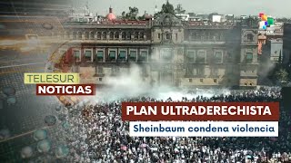Ultraderecha infiltra protesta juvenil con violencia en México