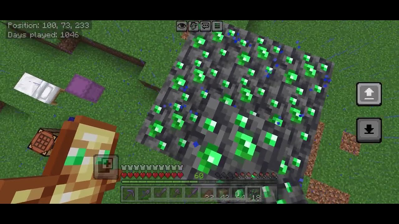 Deepslate emerald ore beacon