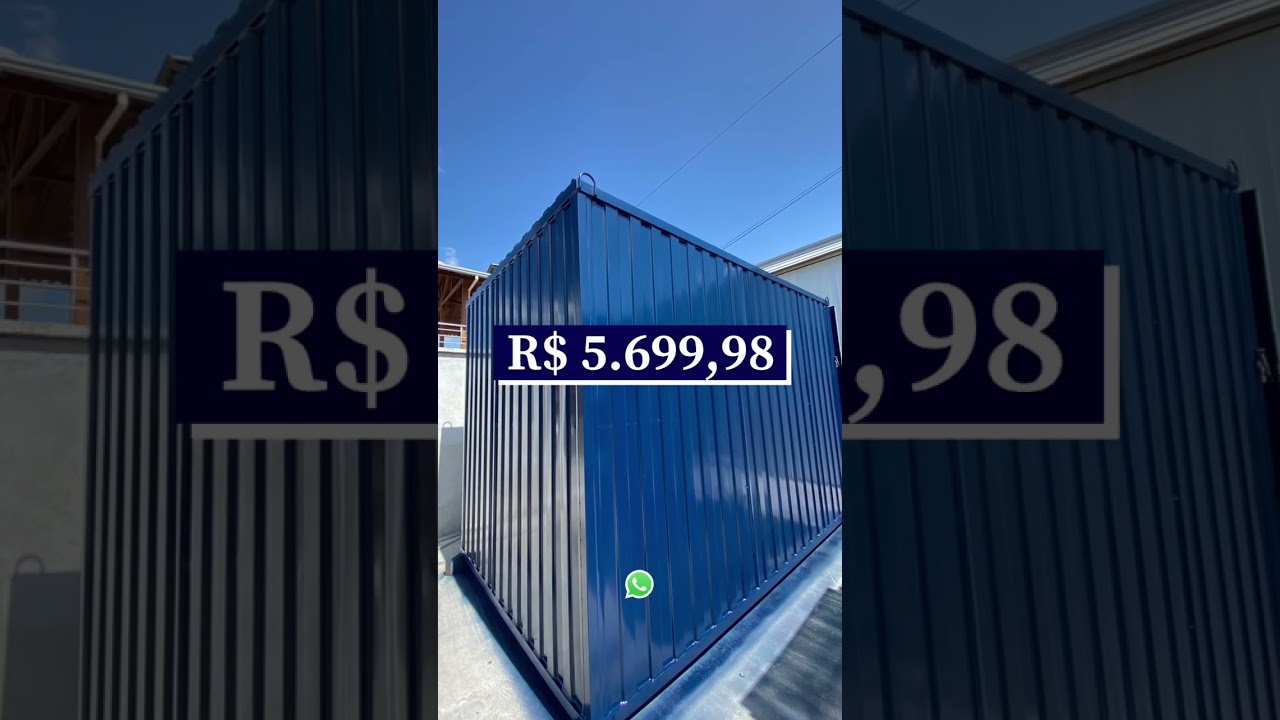 Container para depósito/almoxarifado em Itajaí