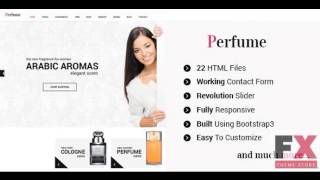 Famous Preview Perfume - Responsive e-commerce HTML5 Template TFx Profile