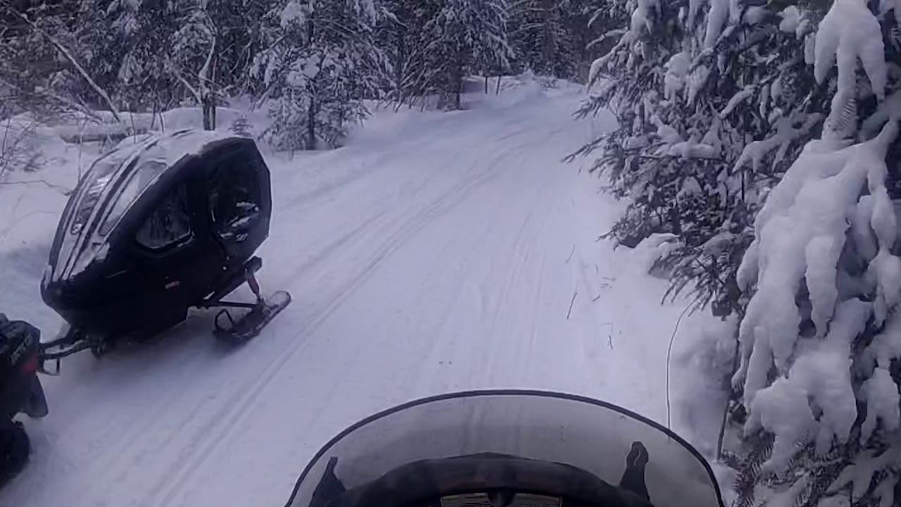 Pittsburg, NH Snowmobile Riding YouTube