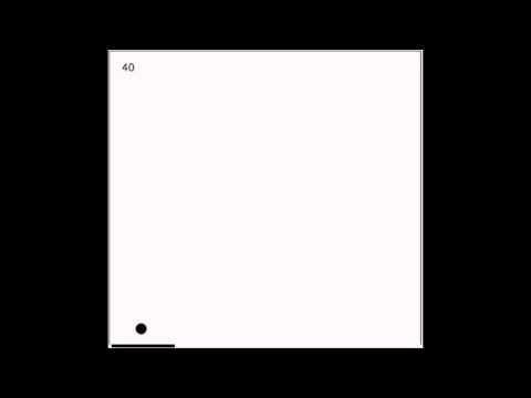 Neural Network playing Pong