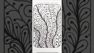 Easy Zentangle Patterns 107 #zentangleart #doodleart #zentanglepattern #doodlepattern #artwork #art