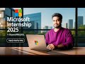 Microsoft Internship 2025 | Software Engineer | Complete Guide
