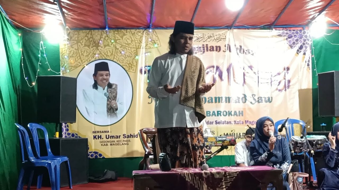 KH UMAR SYAHID MPd,Tidar Campor Kota Magelang BERKAH3 