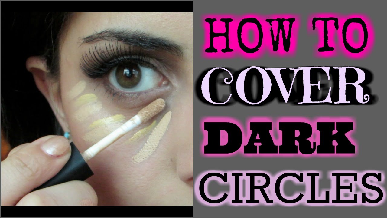 How To Cover Dark Circles / Color Correction | putyourmakeupon - YouTube