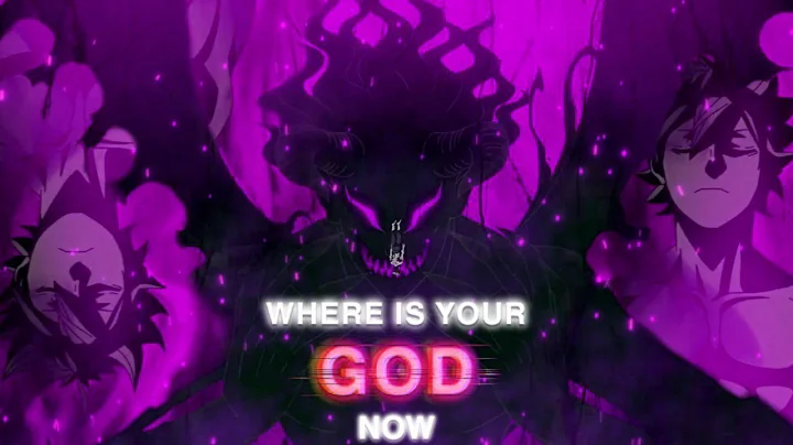 「AMV」 - Where Is Your God Now