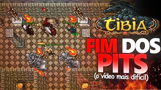 TIBIA É O JOGO MAIS INCRÍVEL QUE EU JÁ JOGUEI! O FIM DOS PITS OF INFERNO!(o jogo acabou comigo)