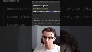 LeetCode 49: Group Anagrams - NeetCode 150 List | شرح قصير