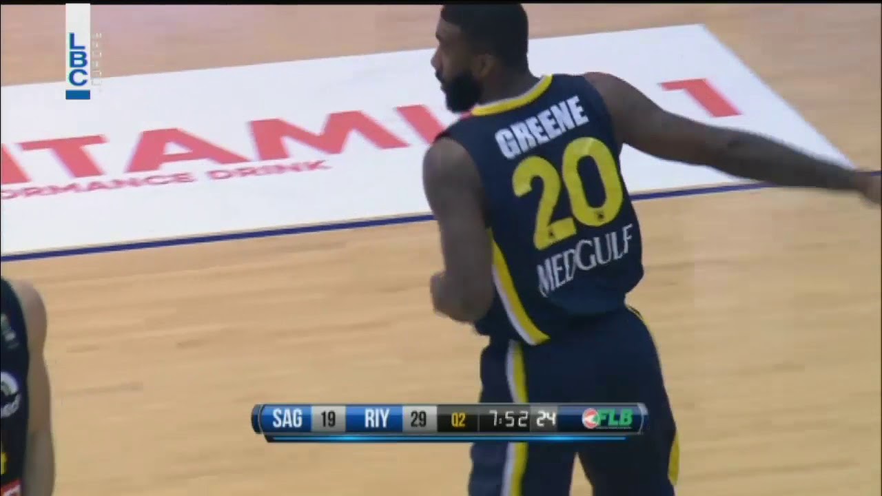 Lebanese Basketball League   2017 2018   Donte Green Dunk