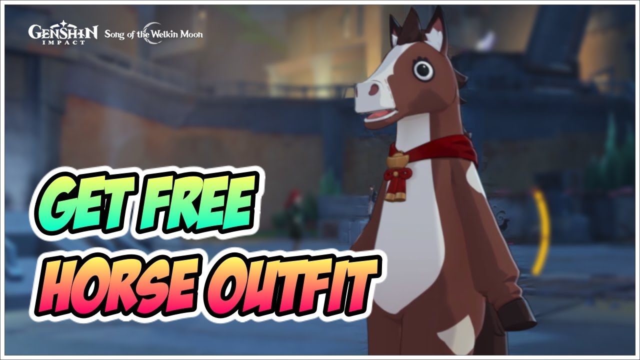 Get Free, Horse Outfit for Manekin - Genshin Impact