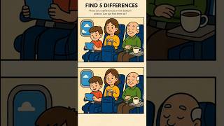 🔴🧠 Find #5 different | 99% Fail This Puzzle