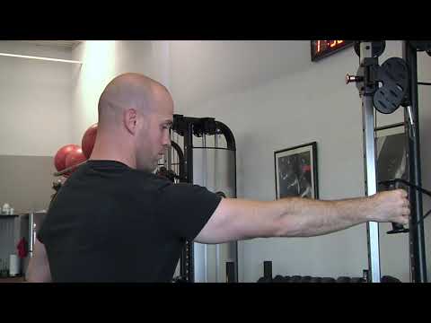 Exercise: Scapulae Retraction with Pulley | BBCT Demos