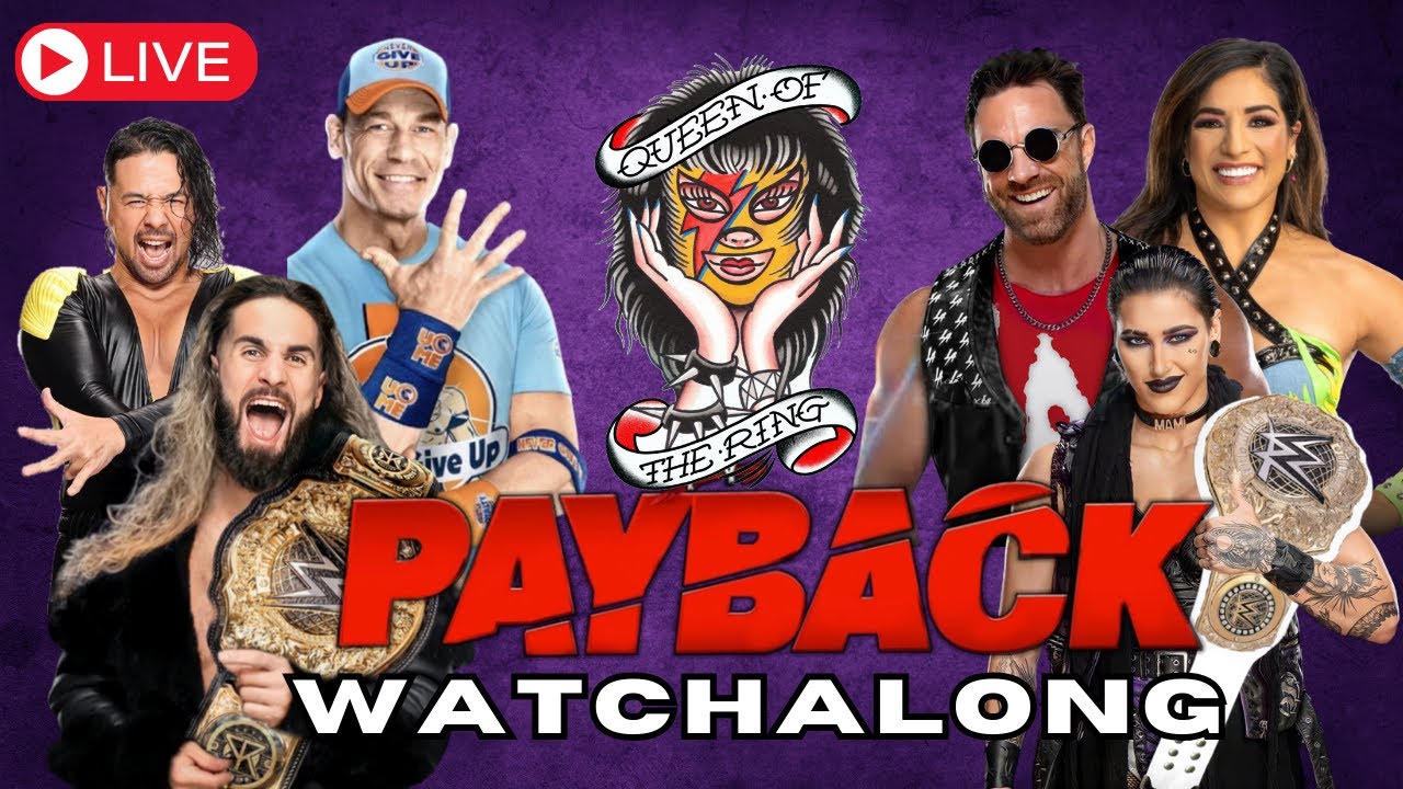 WWE PAYBACK WATCHALONG & LIVE REACTIONS