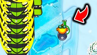 So I defended every ZOMG he sent me... He wasn't happy (Bloons TD Battles)