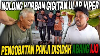 KISAH PAK AMPE YANG SELAMAT DARI AMPUTASI KARENA GIGITAN ULAR VIPER TANAH