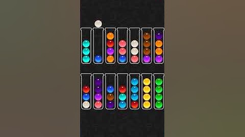 Level 461 of Ball Sort Color water Puzzle