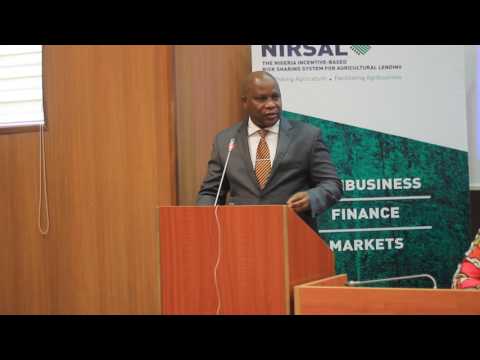 NIRSAL MD CEO Mr Aliyu A Abdulhameed Closing Remarks On NIRSAL UNIDO EDIP Collaboration 