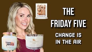 MY FRIDAY FIVE: Feeling Fall-ish in the Desert? PLUS A Small Gift Gala Haul