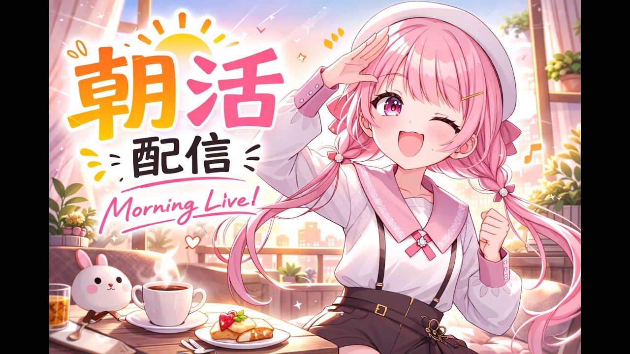 【朝活配信】最近手がボロボロ。