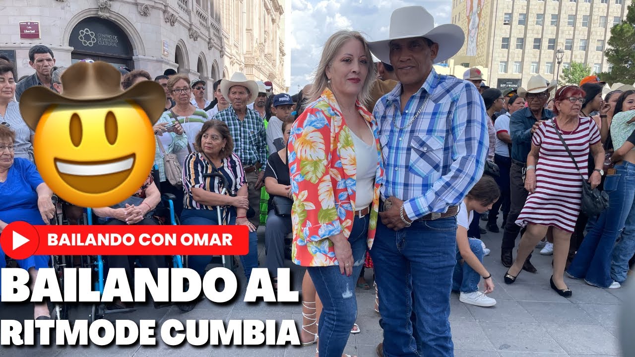 Bailando al ritmo de la cumbia 🤠 - YouTube