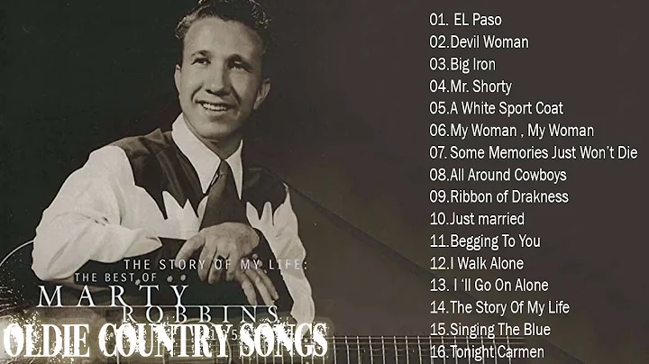 Marty Robbins Greatest Hits Full Album - Best Song...