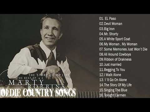 Marty Robbins Greatest Hits Full Album - Best Songs Of Marty Robbins  HD _ HQ