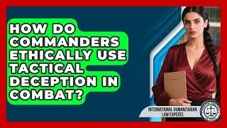 Famous How Do Commanders Ethically Use Tactical Deception In Combat? Profile