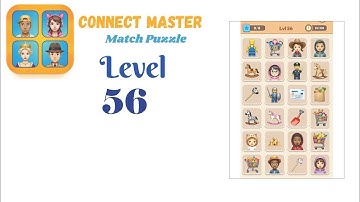 Connect Master Level 56 | Match Puzzle | Visual Logic Puzzle Gameplay 🧠✨