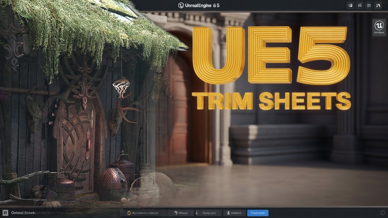 Unreal Engine 5 Tutorial In Hindi : Trim Sheet | How To Create Ancient Door in Maya Hindi|