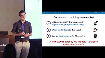 Accelerating Machine Learning with Training Data Management | Stanford University
