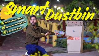 How to Make YouTube Biggest Smart Dustbin Project | Best Science Exhibition Live Working Project